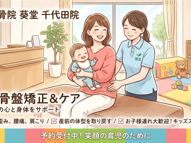静岡市葵区のママ必見！産後の腰痛・体型崩れを解消する「産後骨盤矯正」の必要性とは？
